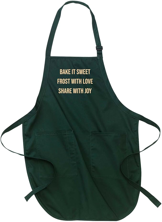 Custom Text Cooking & BBQ Apron – Personalized Chef or Grill Gift – Full Length (1-3 Lines)