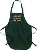 Custom Text Cooking & BBQ Apron – Personalized Chef or Grill Gift – Full Length (1-3 Lines)