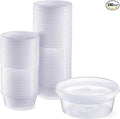[240 sets 16oz Deli Containers with Lids, Recyclable Polypropylene, Microwavable, Heat Resistant (16, Ounces)