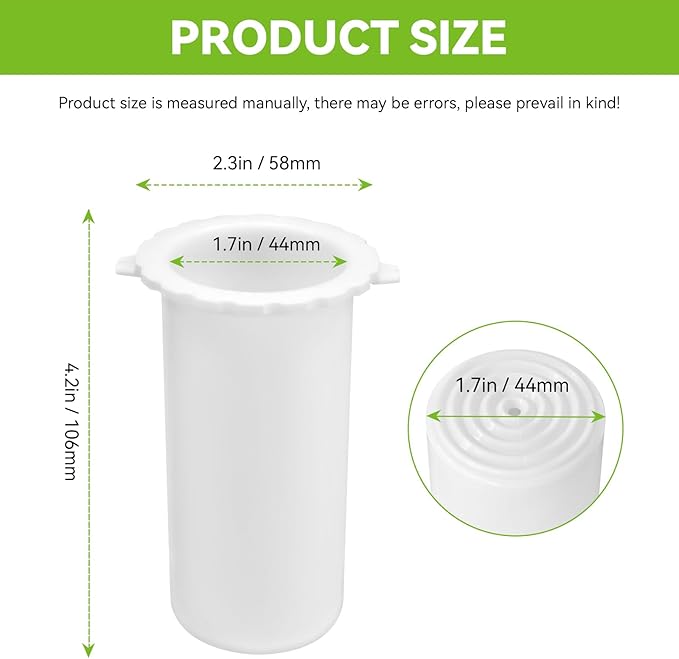 Small Pusher DLC-020BGTX-1 for Cuisinart DLC-8S, DLC-8SY, DFP-11, DFP-14 Food Processor, Replacement Pusher for Custom 11,14, Deluxe 11,14, Custom Pro 11 Cup Food Processor Parts