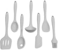 Chef Craft - Premium Silicone Kitchen Tools and Utensils Set, Non-Scratch, Withstands Temperatures up to 450°F, BPA-Free, 7 Piece Cooking Utensils Set, Gray