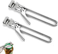 2026 New Adjustable Stainless Steel Jar Opener - Non-Slip Lid Gripper for Weak Hands Seniors Arthritis, Gripper Tight Lid Opener, Multifunctional Kitchen Gadget (2 pac Large)