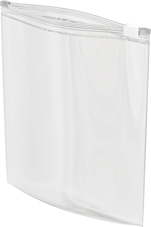 100 Count - Slider Zip Food Storage Sandwich Bags, 7" x 9" 3 Mil Heavy Duty, Strong & Durable For Freezer Storage, For Sandwiches, Snacks & More. GPI