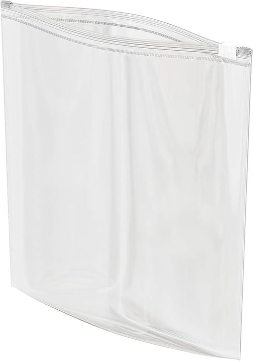 100 Count - Slider Zip 1 Gallon Food Storage Bags, 10" x 12" 3 Mil Heavy Duty, Large, Strong & Durable For Freezer Storage. GPI