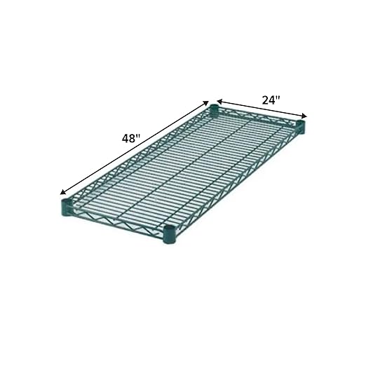NSF Approved Heavy Duty Epoxy Wire Shelf for Kitchens, Utility Rooms, Storage, Offices & Home