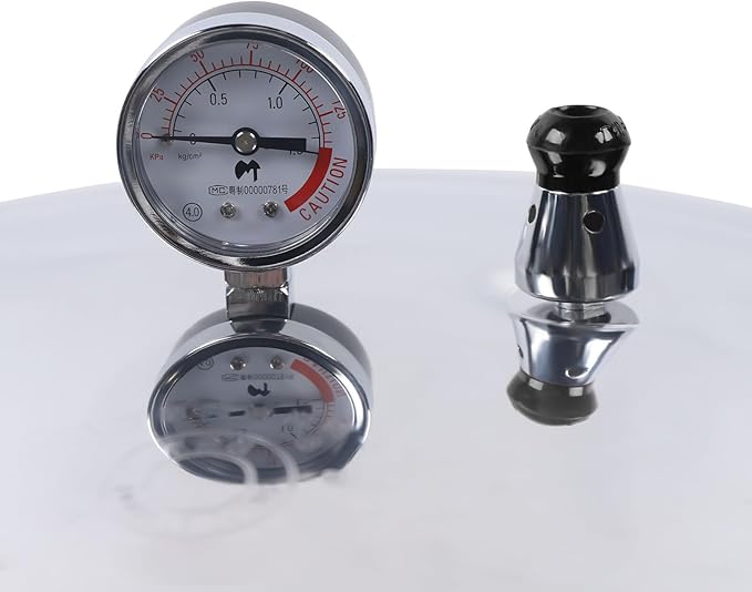 22L/23Qt Aluminium Alloy Pressure Pot, Thickened Pressure Cooker Family Pressure Cookers Super Safety Lock Devices for Everyday1-30 People Use