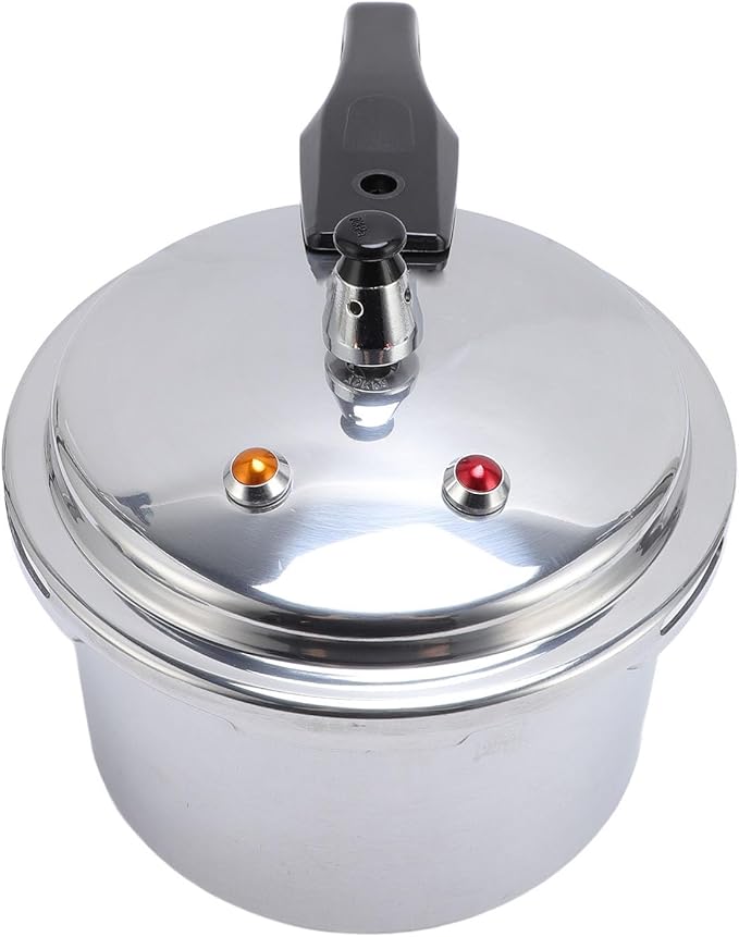 Aluminium Alloy Pressure Cooker Large Capacity Explosion Proof Canning Pot Cooker for Family Gatherings (18CM/3L)