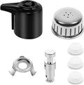 Pressure Cooker Steam Release Valve Replacement Kit - With Float Valve and Silicone Anti-Block Cover for Instant Pot 3/5/6/8 Qt Models