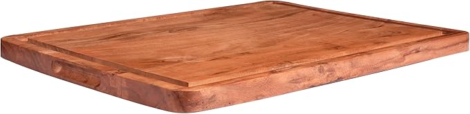 Acacia Wood Cutting Board – Large, Thick, and Durable Butcher Block for Kitchen, Chopping, and Meal Prep - Premium Wooden Board for Cutting, Slicing, and Serving