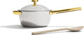 Our Place Titanium Mini Perfect Pot Pro - 2.75 Qt No-Coating Nonstick Pot | Tri-Ply Titanium & Stainless Steel | Oven-Safe up to 750°F & Compatible with All Cooktops | Gold