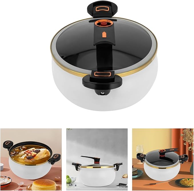 8L Micro Pressure Cooker Non-Stick Multi-Function Micro Pressure Cooking Pot