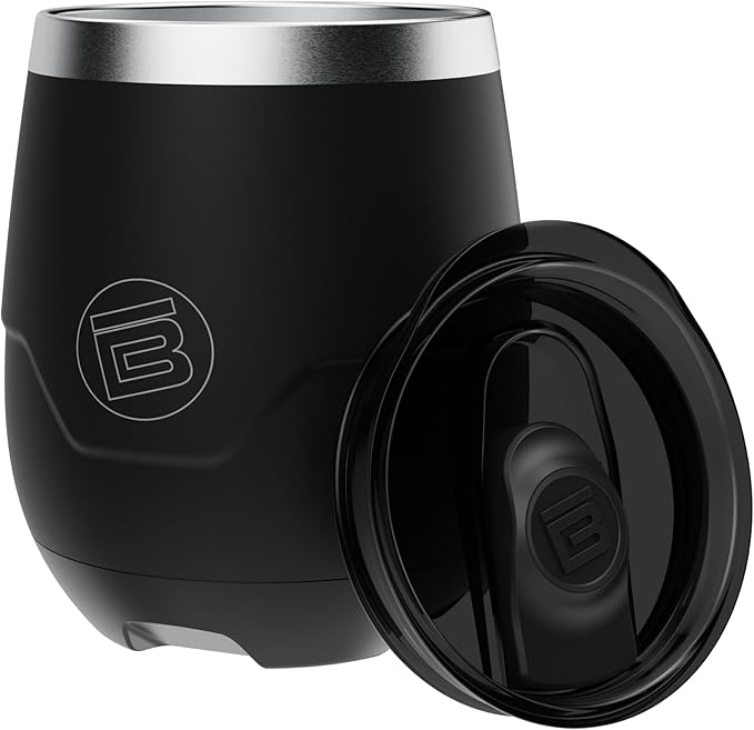 BOTE MagnePod Drinkware MAGNETumbler Stemless Wine Tumbler with Lid Drink Cooler 12 oz Size Keeps Wine Beer Soda Water Cold Insulated attach to Compatible SUPs Kayaks Floats Multiple Colors
