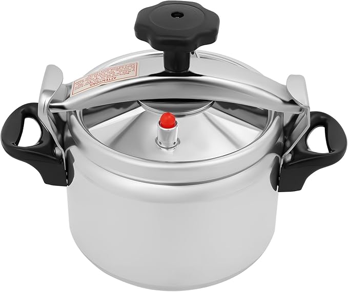 3L/3.17Qt Pressure Cooker, Aluminum Alloy Pot with Super Safety Lock Explosion-Proof, Mini Family Pressure Cooker with 2 Handles for Gas Stewing Vegetables Rice Soup Stewing Meat