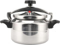 FOSA Aluminum Pressure Cooker, Home Pressure Cooker Aluminium Alloy Cookware Pressure Canner, Large Capacity Stovetop Pressure Cooker Rice Grain Pressure Cooker, 5L