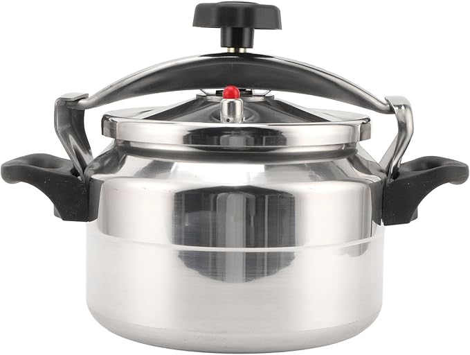 FOSA Aluminum Pressure Cooker, Home Pressure Cooker Aluminium Alloy Cookware Pressure Canner, Large Capacity Stovetop Pressure Cooker Rice Grain Pressure Cooker, 5L