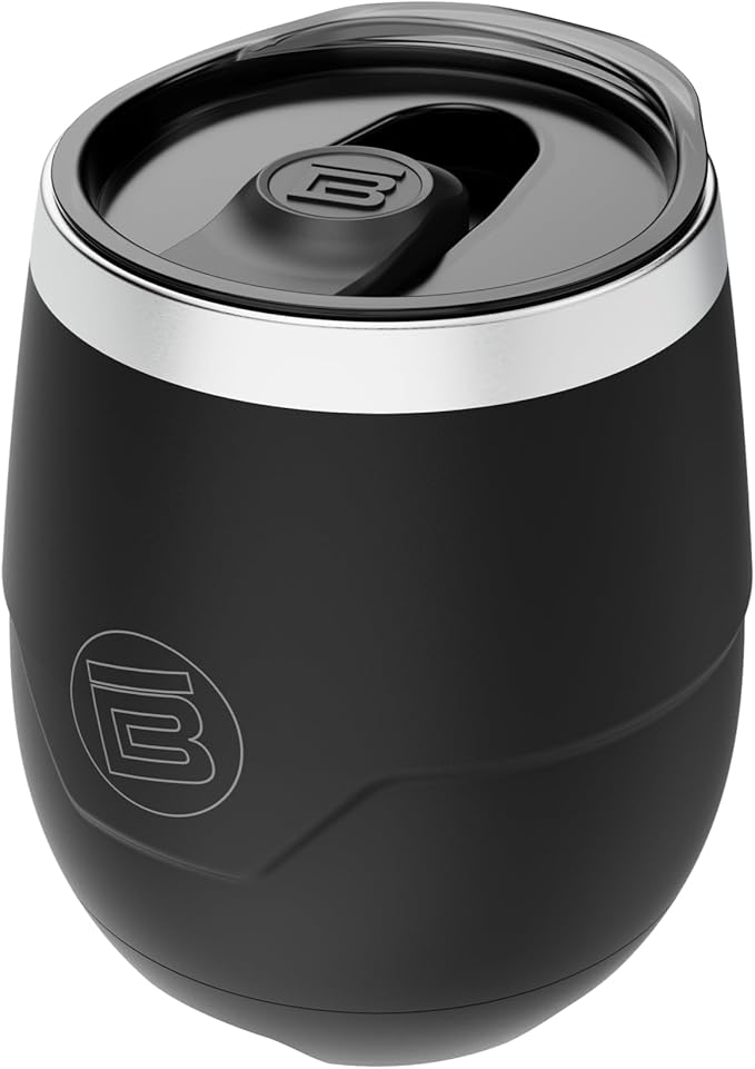 BOTE MagnePod Drinkware MAGNETumbler Stemless Wine Tumbler with Lid Drink Cooler 12 oz Size Keeps Wine Beer Soda Water Cold Insulated attach to Compatible SUPs Kayaks Floats Multiple Colors