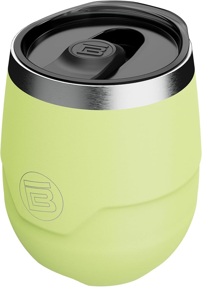 BOTE MagnePod Drinkware MAGNETumbler Stemless Wine Tumbler with Lid Drink Cooler 12 oz Size Keeps Wine Beer Soda Water Cold Insulated attach to Compatible SUPs Kayaks Floats Multiple Colors