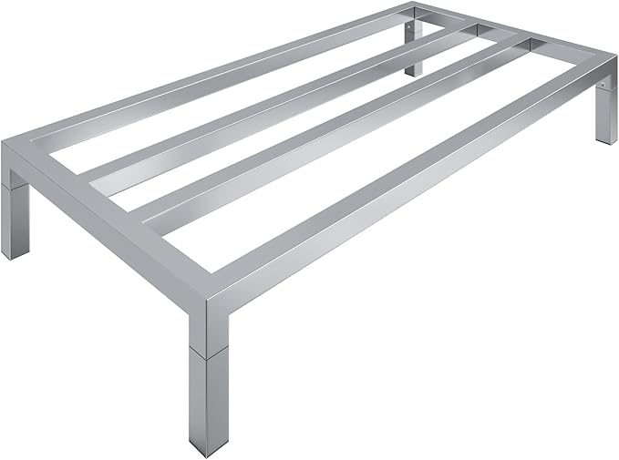 48" x 24" | 8" Off The Floor Aluminum Dunnage Rack | 1200 Lbs Capacity