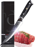 Oxford CHEF Boning (Fillet) Knife 6.5 inch Best Damascus- Japanese- VG10 Super Steel 67 Layer High Carbon Stainless Steel-Razor Sharp, Stain & Corrosion Resistant, Awesome Edge Retention