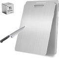 Katuchef Titanium Cutting Board, 2026 New 100% Pure Titanium Cutting Boards for Kitchen, Titan Cut Pro Non Toxic Double Sided Chopping Board, Dishwasher Safe Durable Cut for Meat Fruit Vegetable(M+XL)