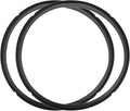 uxcell 2 Pcs Silicone Sealing Ring for Pressure Pot 8QT, Pressure Pot Inner Gasket Seal Rings Pressure Cooker Replacement Parts, Black