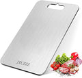 Premium Titanium Cutting Board - 100% Pure Titanium Cutting Boards for Kitchen Use - Durable and Lightweight Cutting Board Accessory for Precise Chopping and Slicing 1PC (12"L x 9"W)