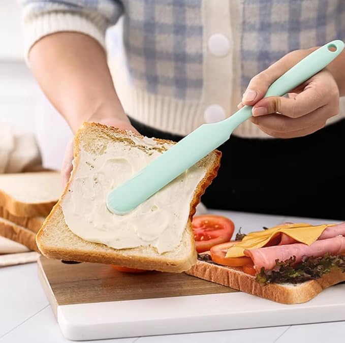 Silicone Kitchen Baking Scraper, Food Grade Cream Spatula Tool