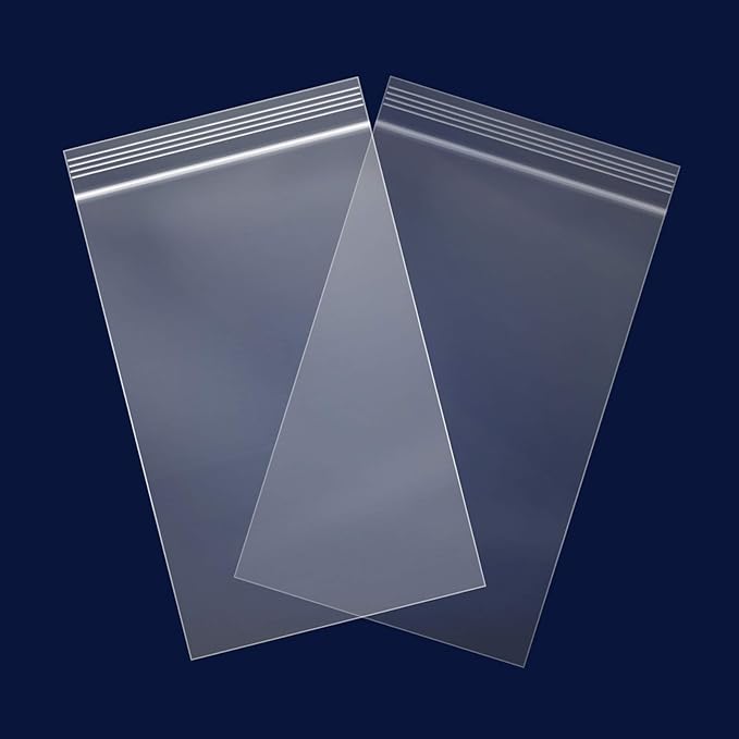 iMailer - 500 Count - 3" x 5" Small Zip Bags - Plastic Zip Poly Bags 2 Mil Baggies with Lock Seal Zipper for Snack, Treats, Party Favors, Photo, Jewelry