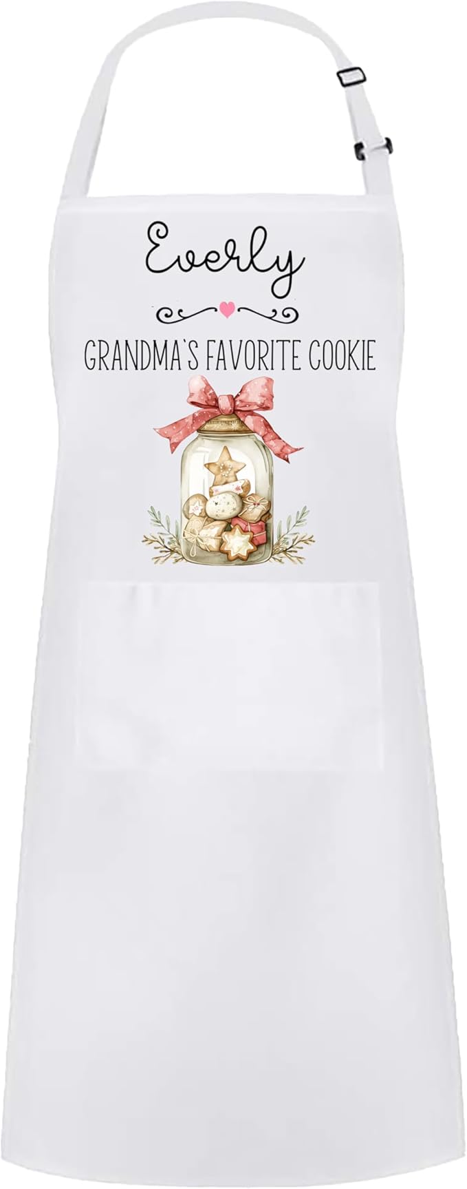 Personalized Mommy and Me Apron Set – Custom “Favorite Cookies Jar” Matching Aprons – Baking Gift