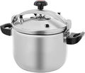 Stainless Steel Pressure Cooker 60kpa Large Pressure Canner Triple-Layer Composite Base Canning Pot with Resilient Beam & 2 Valves for Open Fire, Electric Stove, Induction Stove (26L/27.47Qt)