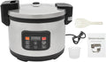 Commercial Rice Cooker & Food Warmer 60 CUPS Cooked Rice | 13L/13.8Qt Extra Large Multifunctional Electric Rice Cooker | 1850W Fast Cooking | Auto Turn Warming | Smart preset from 30 min-24 Hrs
