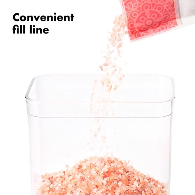 OXO Good Grips POP Container - 4.4 Qt/4.2 L, Airtight Food Storage Containers (Pack of 4)
