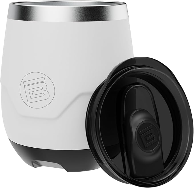 BOTE MagnePod Drinkware MAGNETumbler Stemless Wine Tumbler with Lid Drink Cooler 12 oz Size Keeps Wine Beer Soda Water Cold Insulated attach to Compatible SUPs Kayaks Floats Multiple Colors