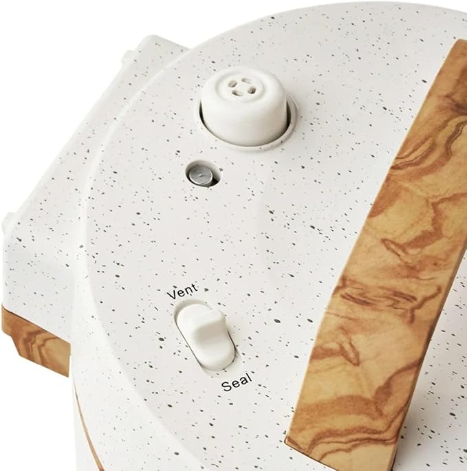 Pioneer Woman Linen Speckle 6-Quart Pressure Cooker with Touch Control Display – Programmable Multi-Function Cooker