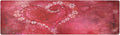 senya Valentine's Day Trivet Table Runner 40 Inches Long Happy Valentine's Day Floral Heart Heat Resistant Hot Pad Multi Purpose Mat for for Hot Pots Pans Kitchen Countertops, B01C23045