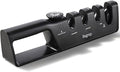 Professional Knife Sharpener with 6 Adjustable Sharpening Angles,and also sharpen scissors, Ergonomic Handle,Handheld Knives and Pocket Knife Sharpener, Black