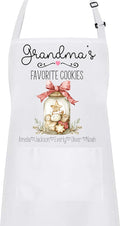 Personalized Mommy and Me Apron Set – Custom “Favorite Cookies Jar” Matching Aprons – Baking Gift