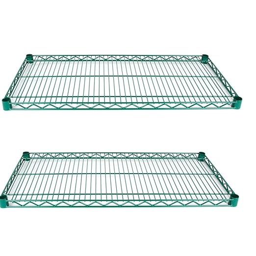 NSF Approved Heavy Duty Epoxy Wire Shelf for Kitchens, Utility Rooms, Storage, Offices & Home