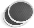 Lazy Susan Organizers for Kitchen Storage - 2 Set of Turntables for Cabinet, Pantry Organization Countertop,Vanity and Table,10 Inch Rotating Tray Spice Rack, Bathroom Fridge and Makeup Organizing