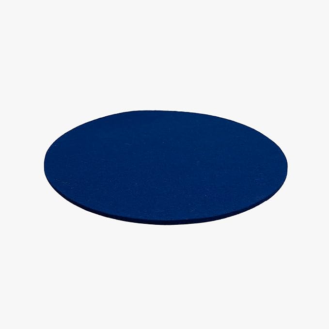 Graf Lantz - Trivets for Hot Dishes - Heat Resistant 100% Merino Wool - Hot Pads for Kitchen, Countertops, Tables, Sizzling Dishes, Pots & Pans - Home Decor, Kitchen Accessories - 10", Midnight
