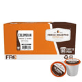 Fresh Roasted Coffee, 100% Colombian, Medium Roast, 96 Pods for K Cup Brewers