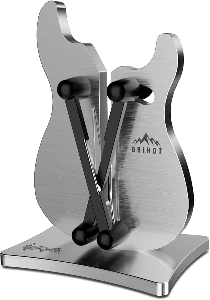 VQ-5 Professional Knife Sharpener | 3-Action Streamlined Guitar Design for Effortless Knife Sharpening - The Ultimate Tool for Precision 11 to 21 Degree Angles
