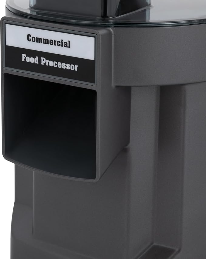 3-in-1 Commercial Vegetable Processor, Multifunctional Chopper Slicer Shredder with 3 Blades and Grid Clean Tool, Electric Dicer Machine for Dice, Slice, and Shred Fruits and Vegetables
