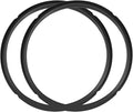 uxcell 2 Pcs Silicone Sealing Ring for Pressure Pot 5/6QT, Pressure Pot Inner Gasket Seal Rings Pressure Cooker Replacement Parts, Black