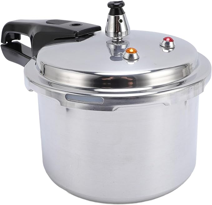 Aluminium Alloy Pressure Cooker Large Capacity Explosion Proof Canning Pot Cooker for Family Gatherings (18CM/3L)