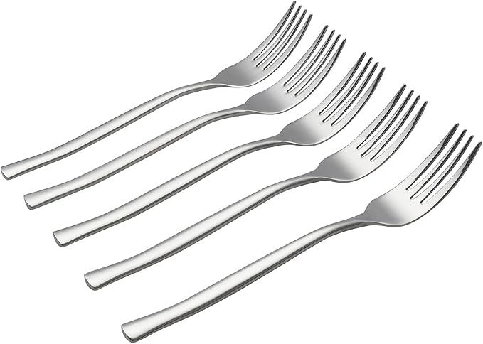 12 Pieces Dinner Forks, Stainless Steel