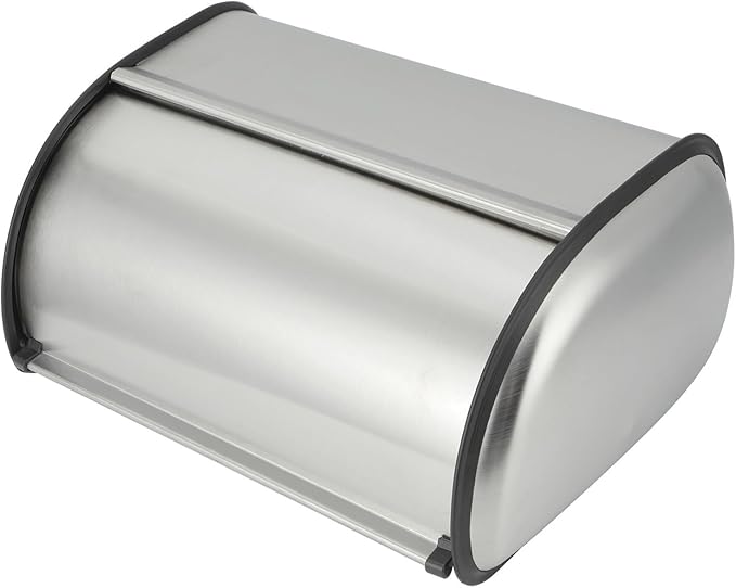 Bread Storage Box, Large Capacity Stainless Steel with Non Slip Base, for Bread Cake Container