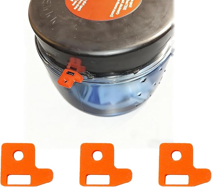 3-Pack Canister Opener Tool for BearVault Food Containers, Leverage Key with Paracord Handle, Emergency Accessory for Camping and Hiking Gear