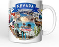 OrnamentallyYou Artistic Nevada State Themes and Landmarks Mug