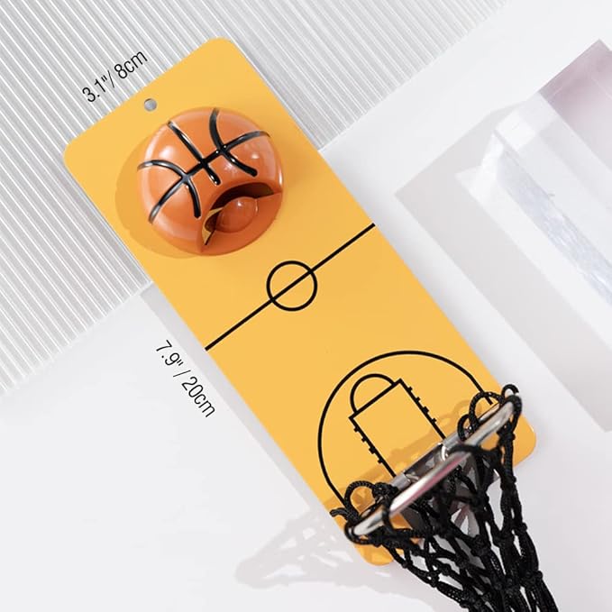 Arola Magnetic Basketball Bottle Opener, Removable Metal Wall Mounted Opener with Cap Catcher Collector, Gift for Basketball、Beer Lovers and Men, Use as Kitchen-Yard-Bar Decoration